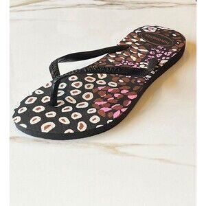 Havaianas Slim Animal Print Thong Sandals Women Size 9/10